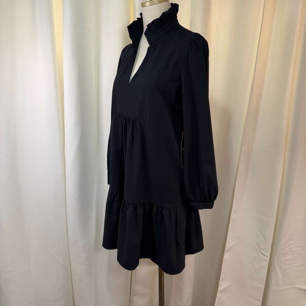NWT Tuckernuck ‘Navy Crepe Palmerston Dress’ Size XS - Picture 6 of 16